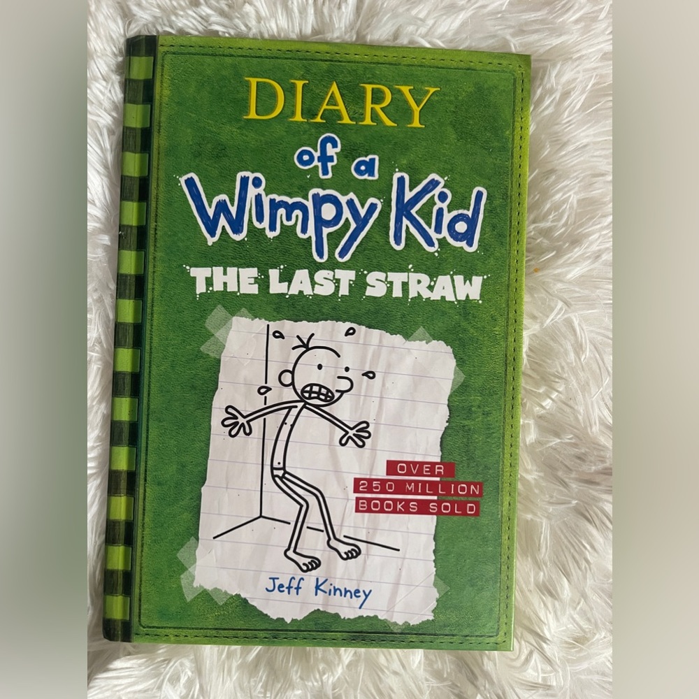 Wimpy Kid Last Straw - by Jeff Kinney (Hardcover)